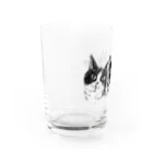 サビネコよもぎの仲良し３匹 Water Glass :left