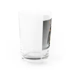 KUROSAWA特殊生物調査研究所のシカペンギン　パターンB Water Glass :left