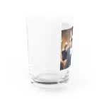 ネコ社長のネコ社長１０代目 Water Glass :left