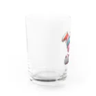 kangekiの逆さまのカバ Water Glass :left