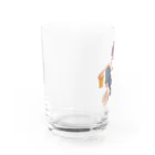 ビール姐さんのねむ子 Water Glass :left