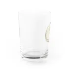 猫屋カエデのキジ白猫 Water Glass :left
