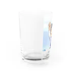 なお（ｻﾗﾘｰﾏﾝ）＠AI使って情報発信中の寝グセ？＠サラリーマン Water Glass :left