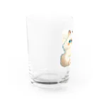 ビール姐さんのほろ酔いミア Water Glass :left