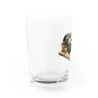 Homeless_chimpanzeeの陽気なホームレスチンパンくん Water Glass :left