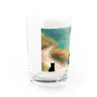 THE NOBLE LIGHTの見なれぬ黒猫おじさん Water Glass :left