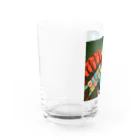 まいけんの怪しいアメコミヒーロー maiken Water Glass :left