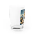 DREAMHOUSEのジャーマンシェパード Water Glass :left