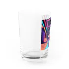 jsaofsjofaakoの宇宙船の中のダンスフロア Water Glass :left