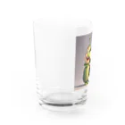 KINTA.MARIAのふたごのズッキーニ Water Glass :left