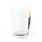 watama33の左耳立犬 Water Glass :left