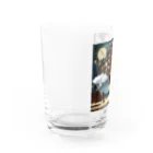 hirokikojimaの自分の内面と向き合っている紳士 Water Glass :left