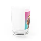 AQUAMETAVERSEのサングラスをかけた、かわいい犬 Marsa 106 Water Glass :left