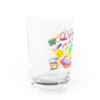 まるちょ屋のUFO for U（未確認飛行物体をあなたに。）　背景プラス Water Glass :left