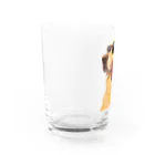 AQUAMETAVERSEのサングラスをかけた、かわいい犬 Marsa 106 Water Glass :left