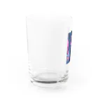 suke-maruruのサイバーガール Water Glass :left