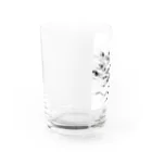 pimo244の孔雀ジャック Water Glass :left