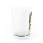 SHABBAT MOON のSHABBAT CAT Water Glass :left