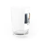 RaVaの犬と猫 Water Glass :left