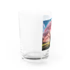 ニコショップの桜の木 Water Glass :left