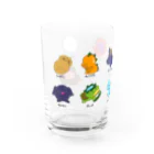 もふもふ堂のUMAデザイン Water Glass :left