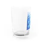 AQUAMETAVERSEの青い薔薇の花園　BLUE PLUM  691 Water Glass :left