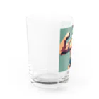 nakasato442のマッチョのドット絵６ Water Glass :left