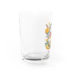 こんばにやのデカパフェ Water Glass :left