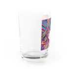 NonsenseCatのサイケ少女 Water Glass :left