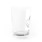 ニャン太郎の母の愛 Water Glass :left
