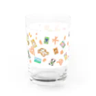 色織 彩芽 ☆4/28 START！at 横浜産貿ホール マリネリアのお絵かきクレパスコレクション Water Glass :left