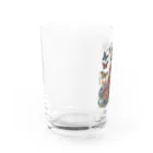 Chi3の涼と花のハーモニー Water Glass :left