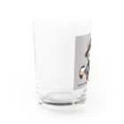 ピザベイビーの戦闘ネコ Water Glass :left