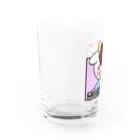 Bunny RingのSOXL 寝ているだけで朝起きたらお金が増えてる Water Glass :left