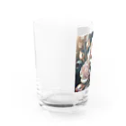 ALICE_nonのパールばら Water Glass :left