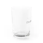 T-プログラマーのI'm JavaScripter Water Glass :left