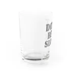 日本大学女児アニメ研究会のDon't Be a Slave グッズ Water Glass :left