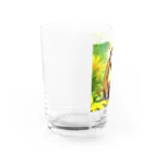 kjhtyuのおさる Water Glass :left