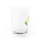 こめつぶ商店のはちさん Water Glass :left