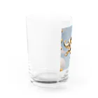 Youji0の空飛ぶ黄金の象 Water Glass :left