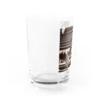 ★動物ショップ・kou2020★の犬15 Water Glass :left