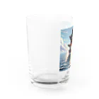 Irregular is beautifulのSanctuary of the Sea: Pathway to Serenity Water Glass :left