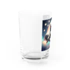 booska810のかわいい黒柴ちゃん Water Glass :left