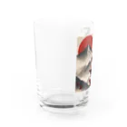 ちゃむちゃむのサムライハート Water Glass :left