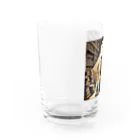 kotpopのOwl and knowledge Water Glass :left