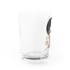 AQUAMETAVERSEの女性と白い花　なでしこ1478 Water Glass :left
