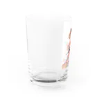 AQUAMETAVERSEの花柄模様の服を着た女性　なでしこ1478 Water Glass :left