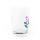 RetrowaveFlowerのRetrowaveFlower-エニシダ- Water Glass :left