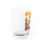 crazypanda2の冒険パンダ Water Glass :left