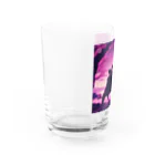 kichamanの夜桜デート Water Glass :left